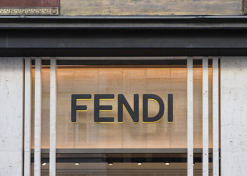 Fendi Shopfront Sign In Vienna