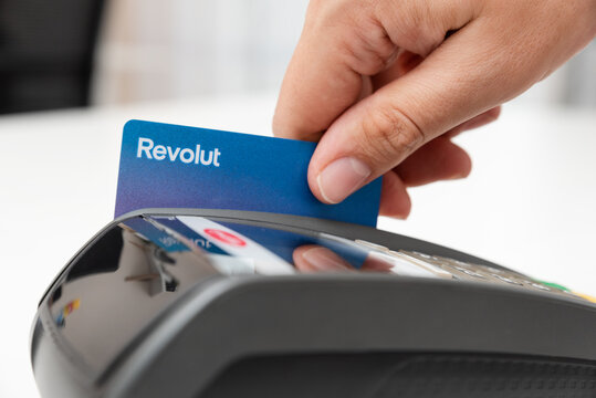 Revolut credit card used in POS terminal