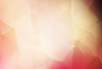 Light Pink, Yellow vector background with polygonal style.