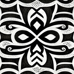 Polynesian tribal pattern tattoo, aboriginal samoan band, maori seamless art bracelets ornament, polynesian line tattoo pattern, maori black and white texture border, ethnic ornament tribal band.