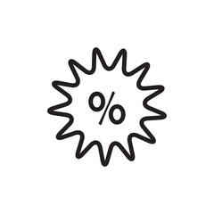New Discount Icon Vector Illustration