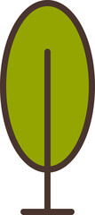 tree icon illustration