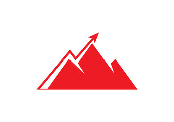 this is a creative mountain business logo 