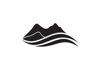 this is a creative mountain business logo 