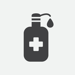 Hand Sanitizer Icon Vector Illustration
