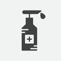 Hand Sanitizer Icon Vector Illustration