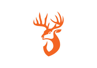 this is a business deer logo design