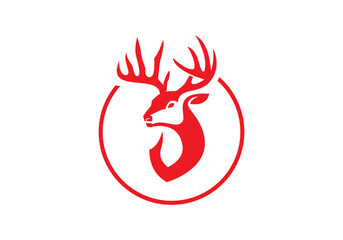 this is a business deer logo design