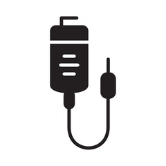 Infusion Medical Icon Vector Illustration
