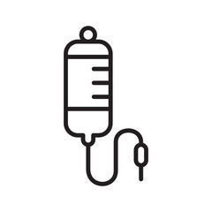 Infusion Medical Icon Vector Illustration