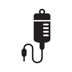 Infusion Medical Icon Vector Illustration
