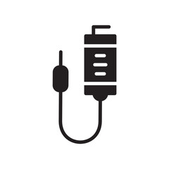Infusion Medical Icon Vector Illustration