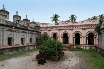 Obraz premium Andul Rajbarhi , a palace or rajbari near Kolkata in Andul. Heritage site.