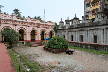 Obraz premium Andul Rajbarhi , a palace or rajbari near Kolkata in Andul. Heritage site.