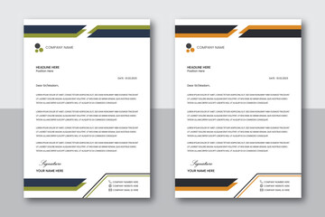 professional business letterhead design.corporate modern letterhead design template creative modern letter head design template a4 size