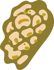 Sea plants, algae, mushrooms of the underwater world