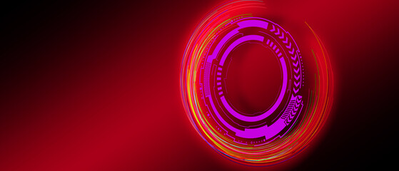 Modern high-tech background for presentations and websites