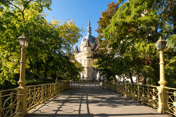 Obraz premium View of the historical center of Budapest