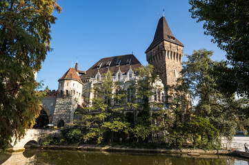 Fototapeta premium Vajdahunyad Castle in Budapest, Hungary