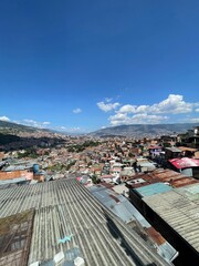 Medell&iacute;n from the comuna 13