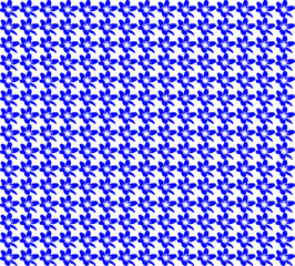 Fototapeta blue flower pattern obraz