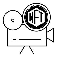 NFT Icons, NFT Logo, NFT Vector Illustration