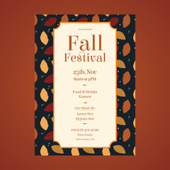 Fall Festival Flyer