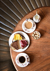 Brunch at restaurant