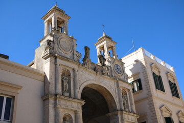 Fototapeta na wymiar Palazzo del Sedile in Matera, Italy