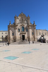 Fototapeta premium Chiesa di San Francesco d'Assisi in Matera, Italy