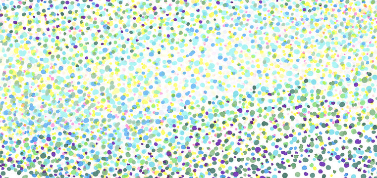 Felt-tip pen marker smear blot color dots abstract background.