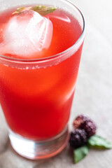 cocktail with cherry