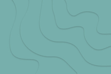 modern pastel green background with waves