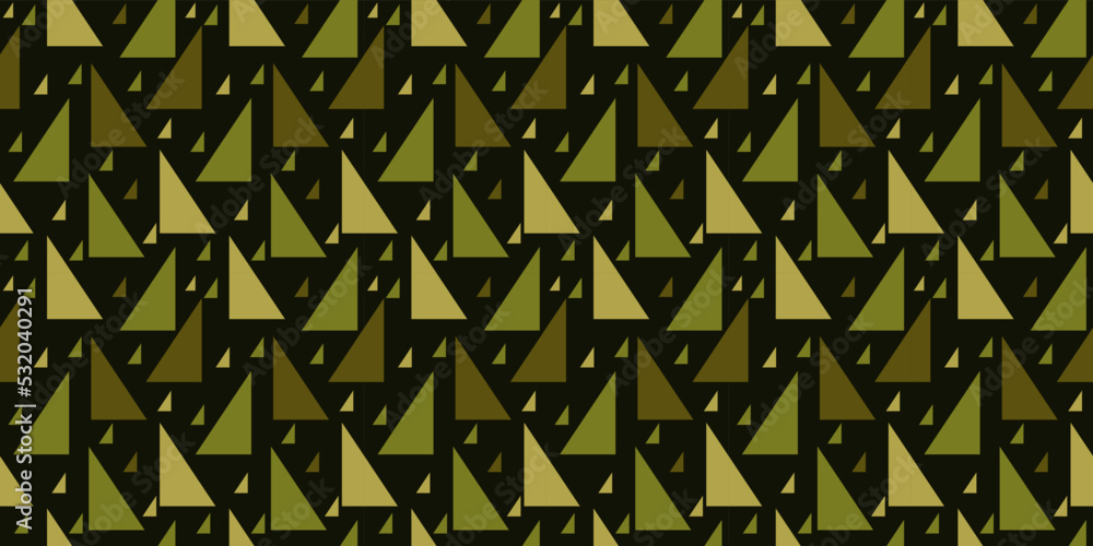 Poster seamless background camouflage from triangles. abstract modern background for fabric and fashion tex