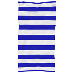 3D rendering illustration of a beach towel