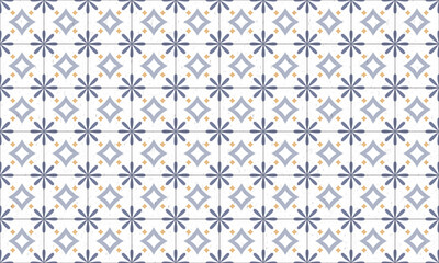 Illustration of tiles textured pattern.