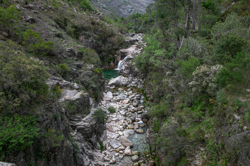 Peneda-Gerês National Park is located in northern Portugal. Its rugged hills are home to deer, wolves and golden eagles. The trails include a Roman road lined with landmarks.