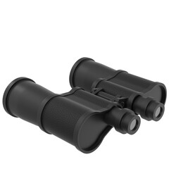3D rendering illustration of binoculars