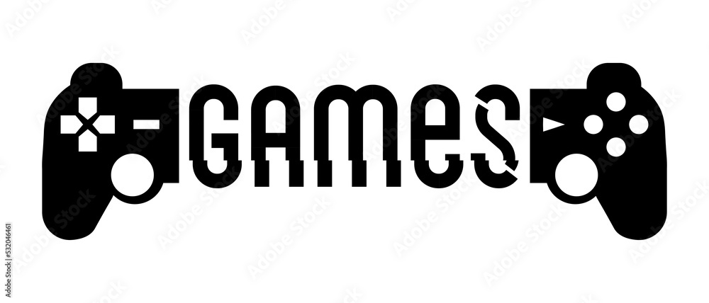 Poster modern black and white background for games streaming. game backdrop with gamepad. vector eps 10