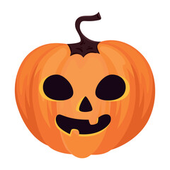 classic halloween pumpkin