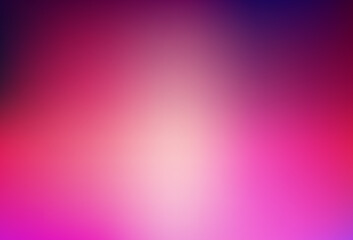 Light pink, yellow vector abstract blur background.