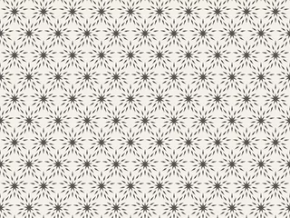Foto op Plexiglas simple yellowish brown monochrome geometric seamless pattern for background, texture, wallpaper, banner, label, textile, cover, etc. vector design © Nitiwa