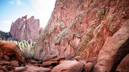 rocky cliffside - Colorado