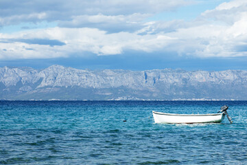 boat on the sea