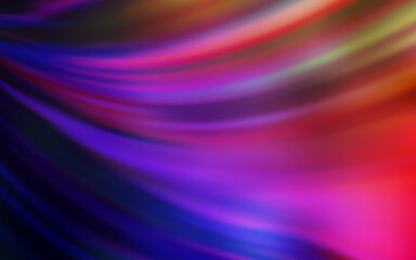 Obraz premium Dark Multicolor vector glossy abstract layout.