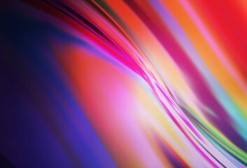 Dark Purple, Pink vector blurred shine abstract texture.