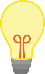 hand drawn lamp icon