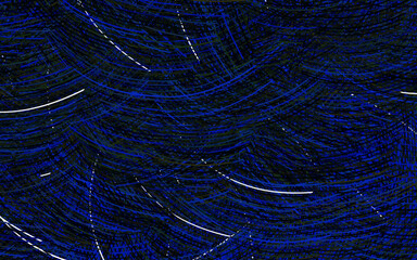 Dark Blue, Green vector layout with bent lines.