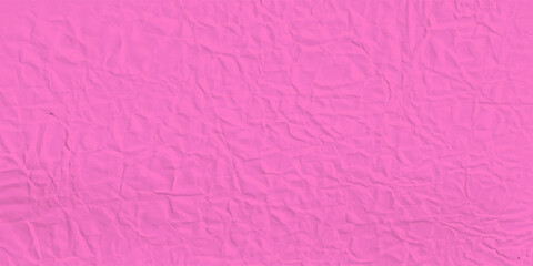 Pink crumpled paper texture as background. Mulberry paper texture background, pink