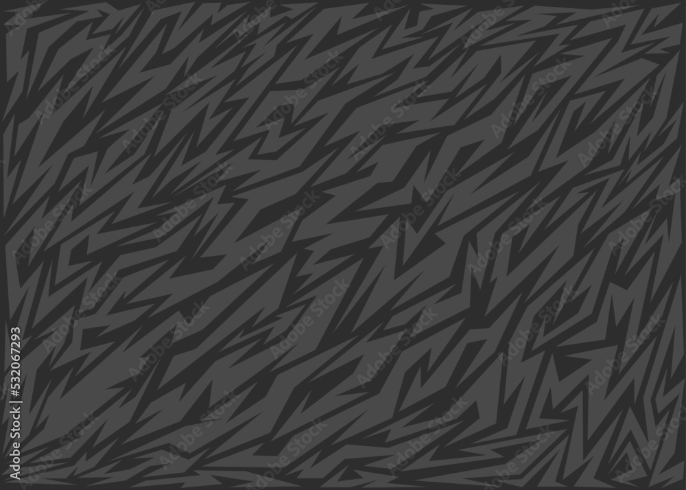 Poster abstract background with seamless sharp, zigzag and arrow pattern